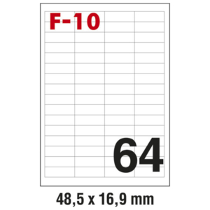 Etikete ILK pk100L Fornax F-10 ETIKETE