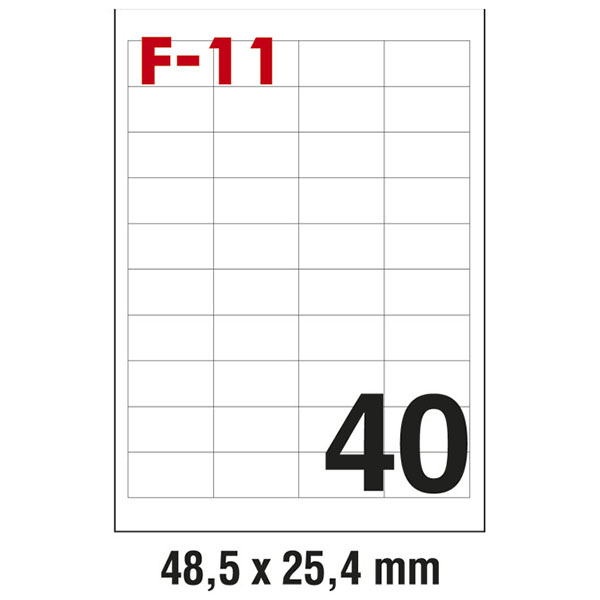 Etikete ILK pk100L Fornax F-11 ETIKETE