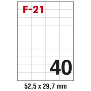 Etikete ILK pk100L Fornax F-21 ETIKETE