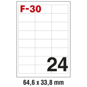 Etikete ILK pk100L Fornax F-30 ETIKETE