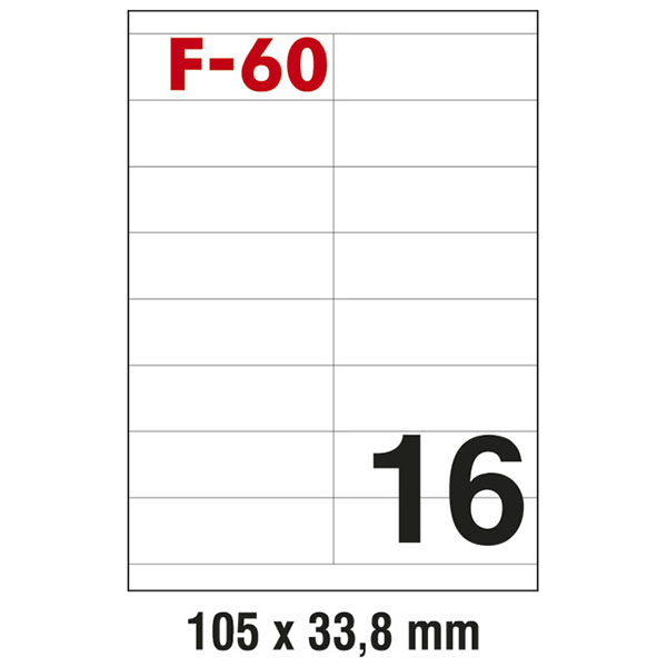 Etikete ILK pk100L Fornax F-60 ETIKETE
