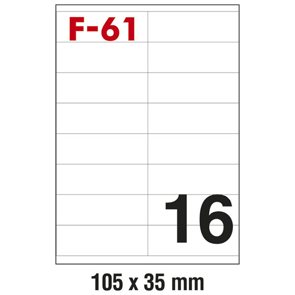 Etikete ILK pk100L Fornax F-61 ETIKETE