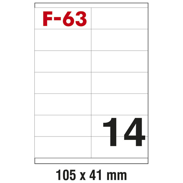 Etikete ILK pk100L Fornax F-63 ETIKETE