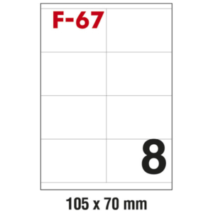 Etikete ILK pk100L Fornax F-67 ETIKETE