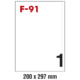 Etikete ILK pk100L Fornax F-91 ETIKETE