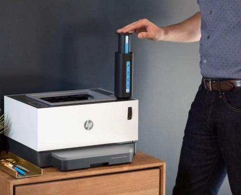 HP Laser 1000 Neverstop Alfabet Blog pametni ispis novo. Namijenjenog vlasnicima malih tvrtki na tržištima u nastajanju i reimaginiranom HP Smart Tanku za..