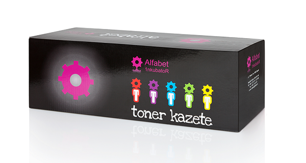 Zamjenski Toner Alfabet C-EXV47 Plava/Cyan(C)