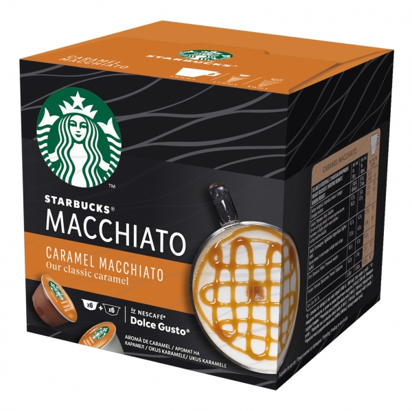 NESCAFE DG Starbucks Caramel Macchiato 127,8g (12 kapsula)
