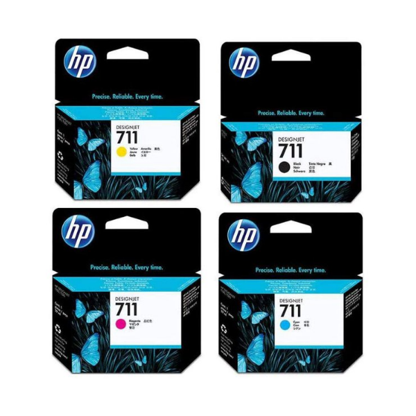 HP 711 original tinte bundle