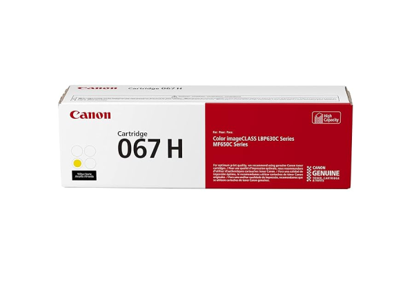 Canon Toner 067 HY Yellow 2,35K XL
