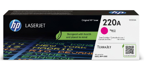HP Toner 220A W2203A  Magenta 1,8K