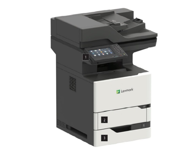 Lexmark MX722ade Laser Printer Mono Rabljeni