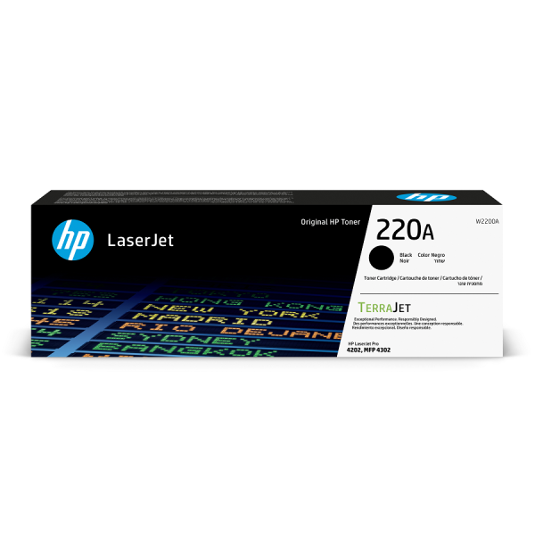 HP Toner 220A W2200A Black 2K